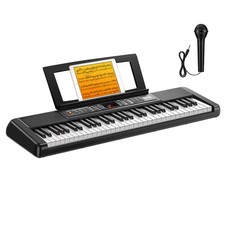 Donner DEK-100 Pianos numériques Clavier Électronique 61T Micro 128 Sons 60 Démo