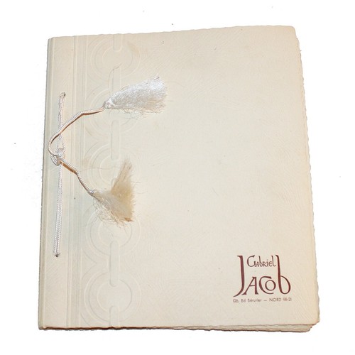 Ancien album photo mariage - album,
