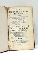LIVRE ANCIEN MURATORI VITA DI