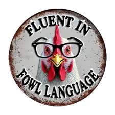 Plaque de porte ronde en forme