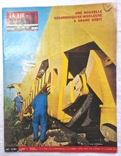 La Vie du Rail n°1131 - 1968 - nouvelle dégarnisseuse niveleuse à grand débit