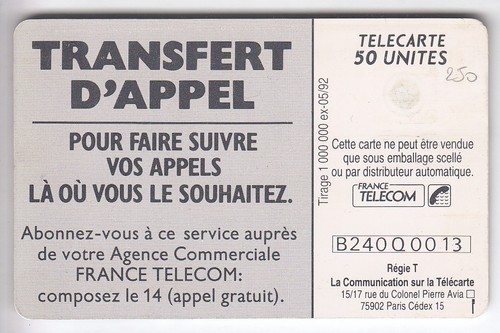 Variete telecarte france - variete,