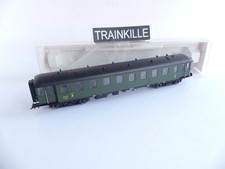 855677 F HO FLEISCHMANN VOITURE VOYAGEURS 3E CLASSE SNCF AVEC ECLAIRAGE