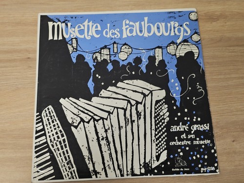 Vinyle 33t rétro - vinyle, musette