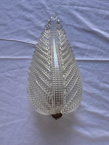 Applique feuille verre de - applique,
