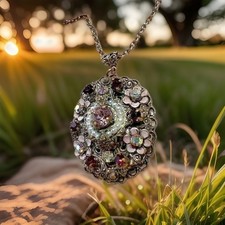 Pendentif  Art Déco cristal