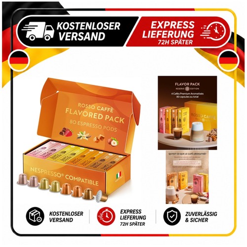 Rosso caffè capsules - rosso,
