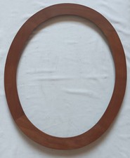 Important et rare cadre oval