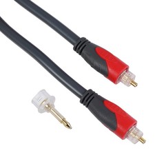 Hama 3M Câble Toslink + Adaptateur Optique 3,5Mm Câble À Fibre Optique