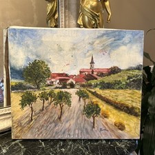 Tableau Huile Sur Toile