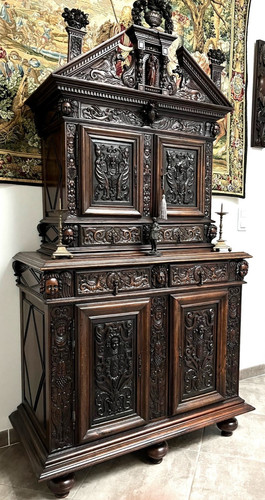 Cabinet noyer style - noyer,
