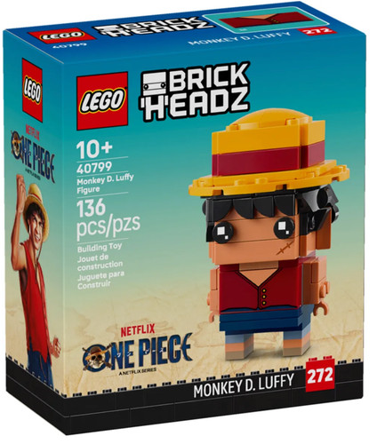 Lego brick headz one piece - brick, /one