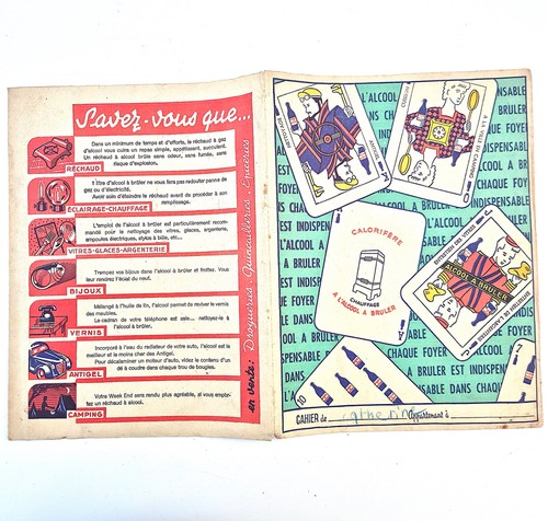 Protège cahier publicitaire - protÈge,