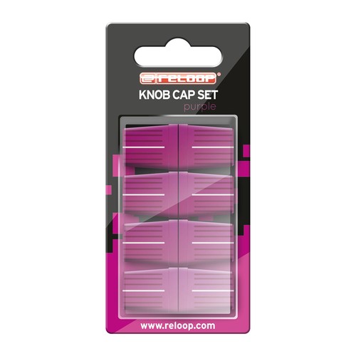 Knob cap set purple 8 - purple,
