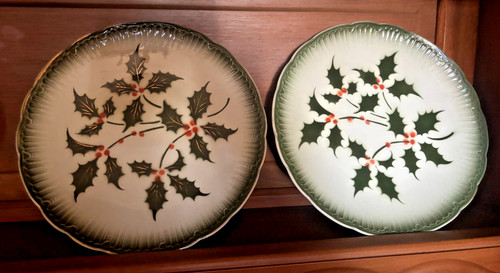 Anciennes assiettes en - 2,