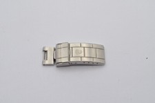 ROLEX OYSTER Acier Bracelet Boucle Déployante 16MM 93150 Vintage En Bon État Mat