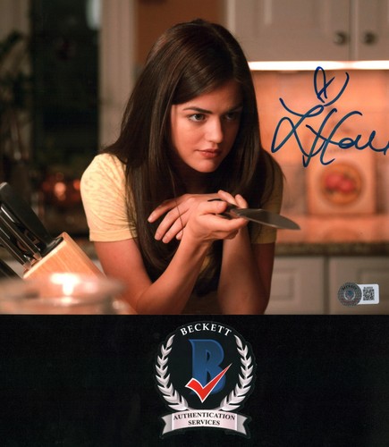 Lucy hale signed scream - signed,