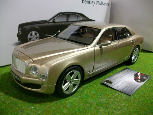 Bentley mulsanne 2010 doré - bentley,