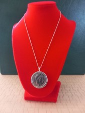 Collier pendentif pièce de