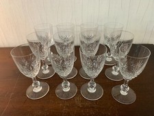 30 verres à vin rouge modèle Massenet cristal de Saint Louis (prix à la pièce)