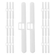  Lot de 50 languettes de réparation pour stores verticaux, lamelles de rechange,