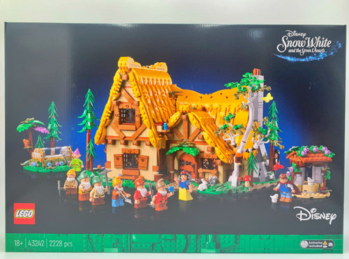 Lego 43242 disney blanche - lego,