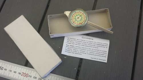 Ancienne curvimetre dans - curvimetre, sa