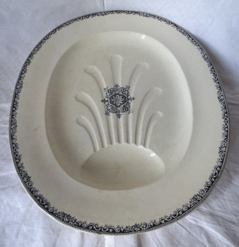 Grand plat service faience - service,,