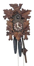 Pendule à coucou 5 feuilles