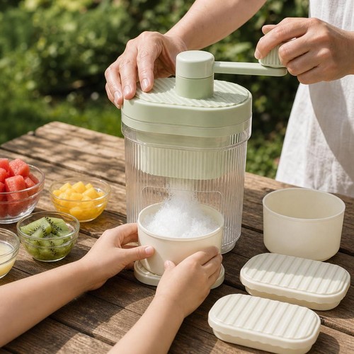 Broyeur glace manuel pour - broyeur,