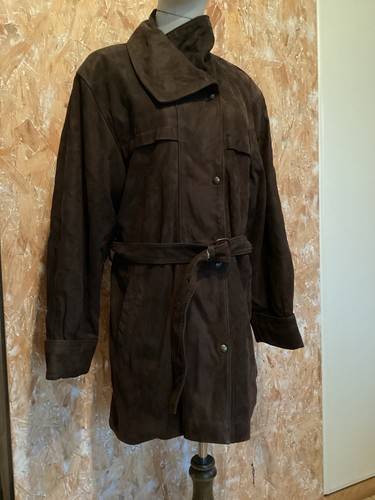 Trench femme cuir nubuck - femme,