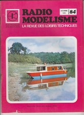 RADIO MODELISME N°84 CONSTRUCTION D UNE HELICO BELL JET RANGER / HOUSE BOAT 