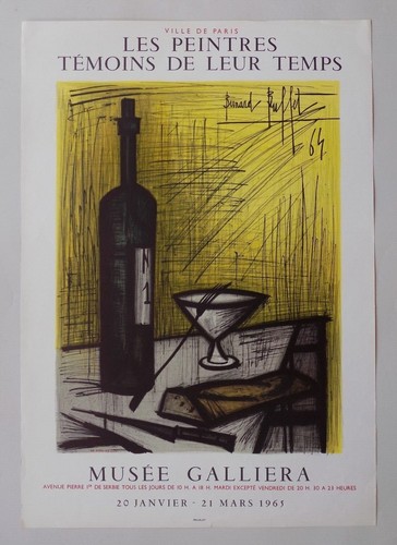 Bernard buffet affiche - bernard,