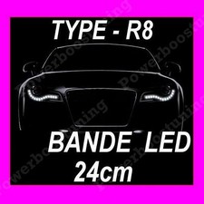 BANDE A LED 24cm BLANCHE PHARE