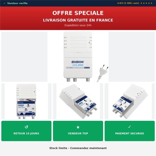 Edision lia 200 amplificateur - lia-200,