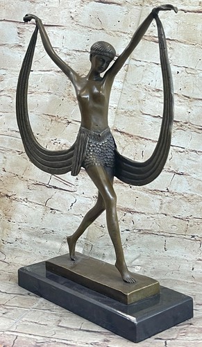 Bronze style art nouveau - style, femme