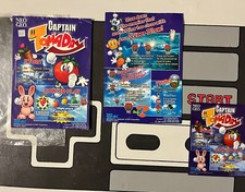 Artset Flyers Marquee Dip Switch Captain Tomaday Neo Geo Mvs Snk Arcade