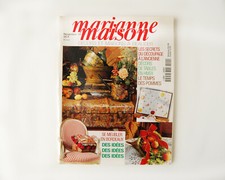 Magazine Marianne maison n°11 1999 avec cahier détachable revue loisirs créatifs