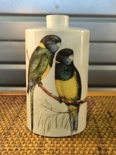 Pot En Porcelaine De Limoges Motif Oiseaux