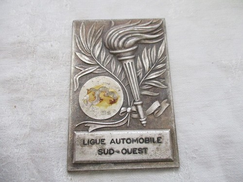 Ancienne medaille plaque - plaque, ligue