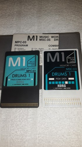 Korg double card - card, mpc-03+msc-03