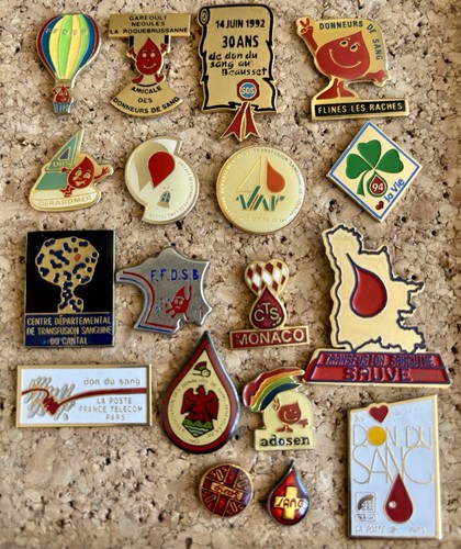 Lot pin don du - 19, pin's