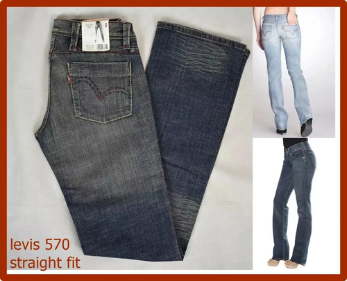 Jeans levi 570 bootcut femme - jeans, levi's