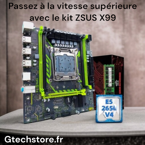 Kit carte mère x99 - de,
