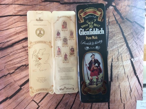Boite metal whisky marque - metal,