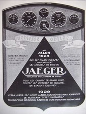 PUBLICITÉ DE PRESSE 1929