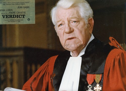 Jean gabin verdict 1974 - verdict,