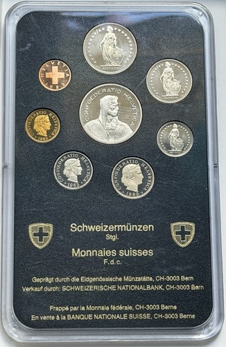 Coffret fdc suisse 1983 - fdc,
