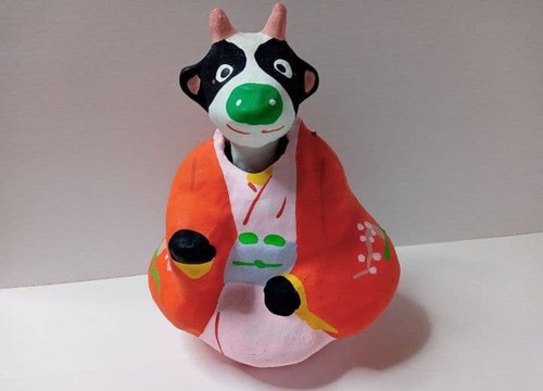 Japanese zodiac papier mâché - japanese,