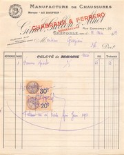 1933 MANUFACTURE DE CHAUSSURES